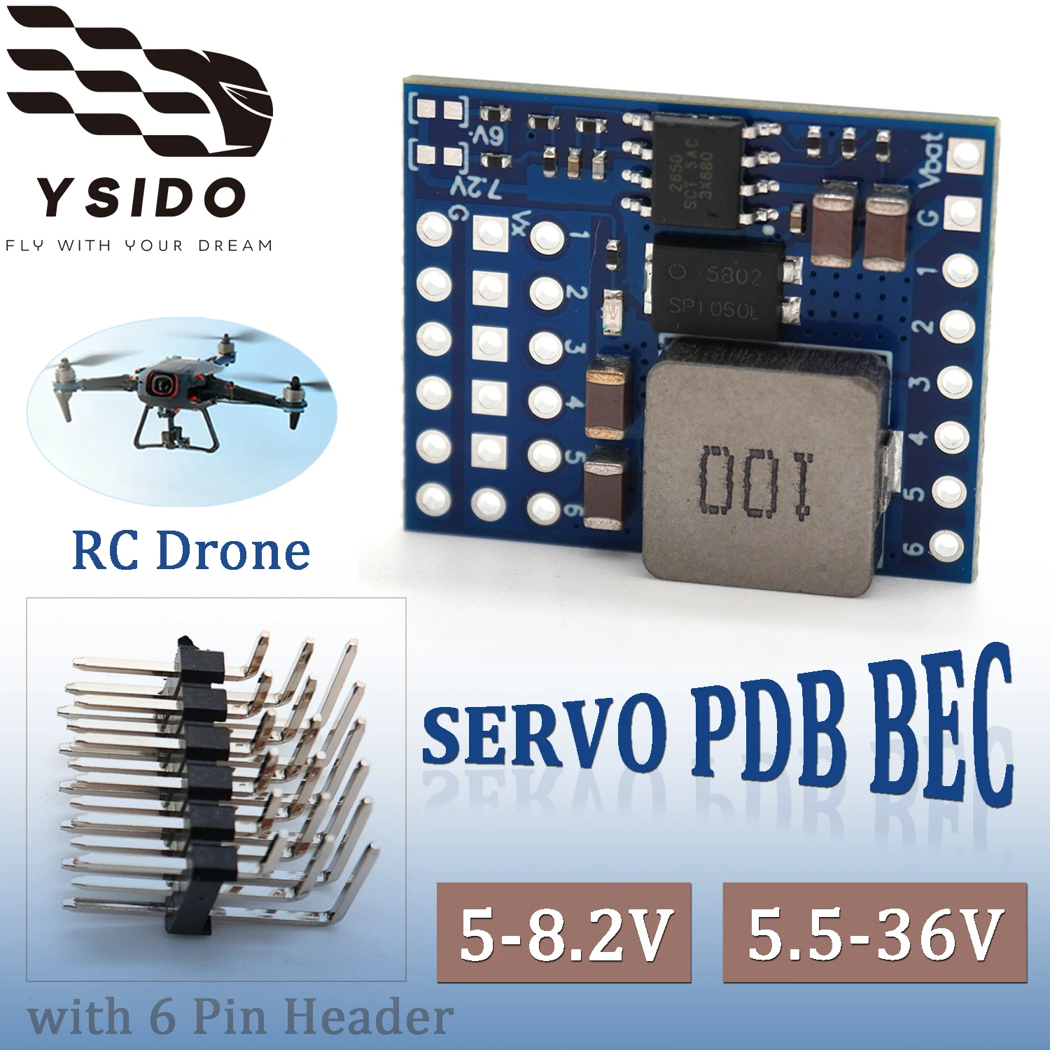 Ysido Rc Fpv Drone …
