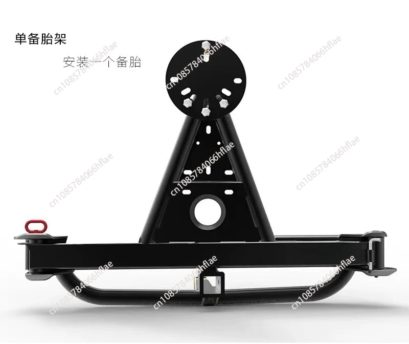 

Spare tire holder, SUV spare tire holder, trailer bar square mouth universal Hitch Tire Carrier