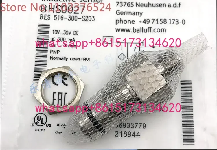 

Высоковольтный бесконтактный переключатель BES 516-300-S203 Индуктивный датчик BHS0027 Номер продукта