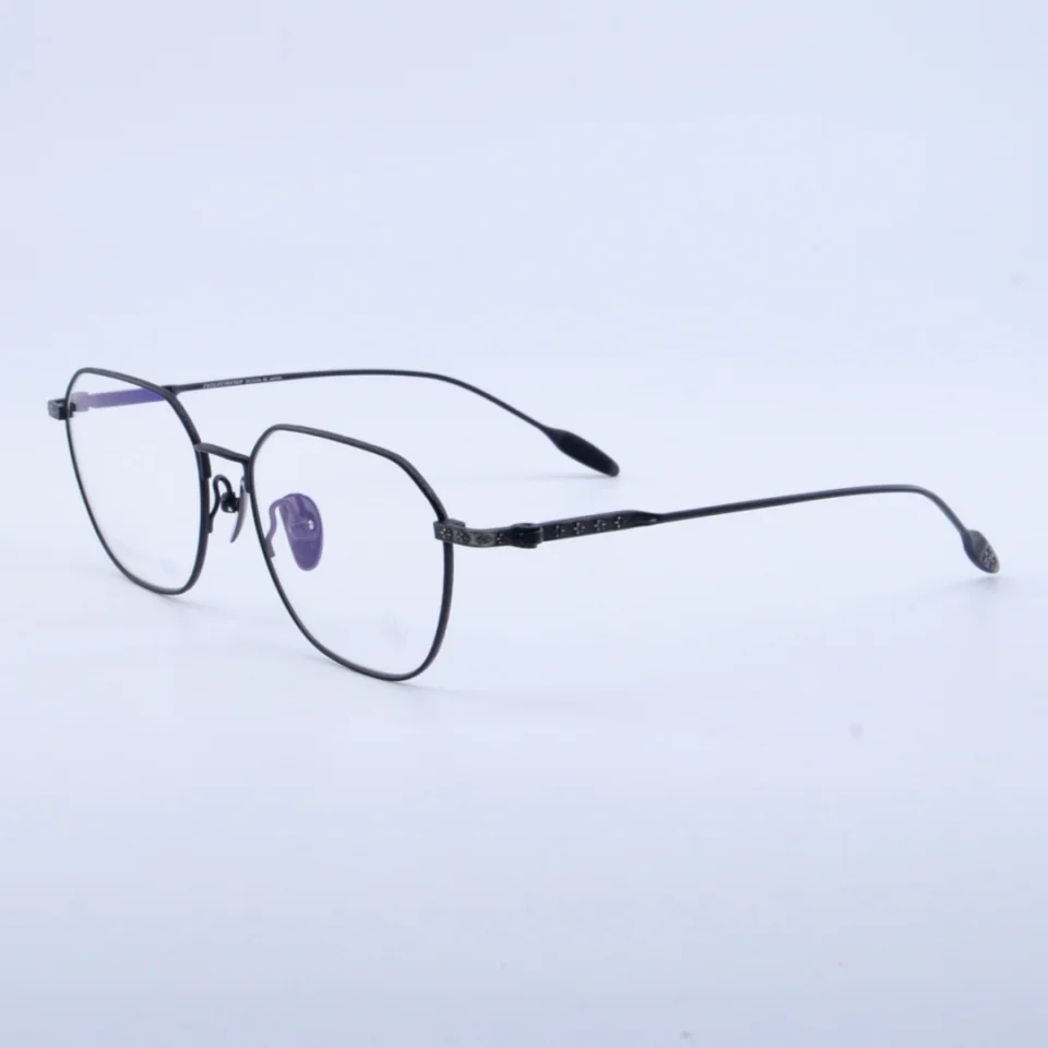 

Модные роскошные мужские ультралегкие титановые декоративные очки в оправе, женские деловые оптические очки с защитой от синего света по рецепту