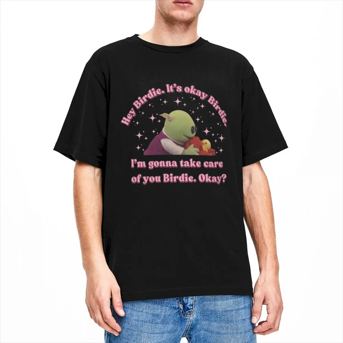 Men Women's T Shirt Nanalan I'm Gonna Take Care Of You Birdie Merch Fun Pure Cotton Short Sleeve Funny T Shirts Round Collar