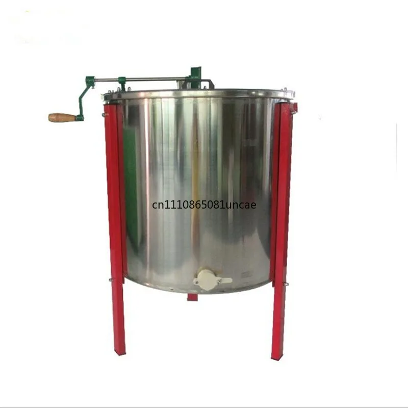 8 Frame Manual 304 Stainless Steel Honey Shaker Separator with Bracket Beekeeping Tool Durable Hot Sale