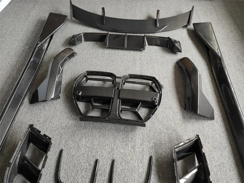 

Body Kit for M3 M4 G80 G82 - Front Bumper, Side Skirts, Rear Diffuser & Spoiler