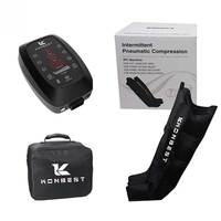 Therapy 6 Chamber DVT Pump Blood Circulation Air Pressure Compression Leg Wrap Foot Full Leg Massager for Sports Recovery