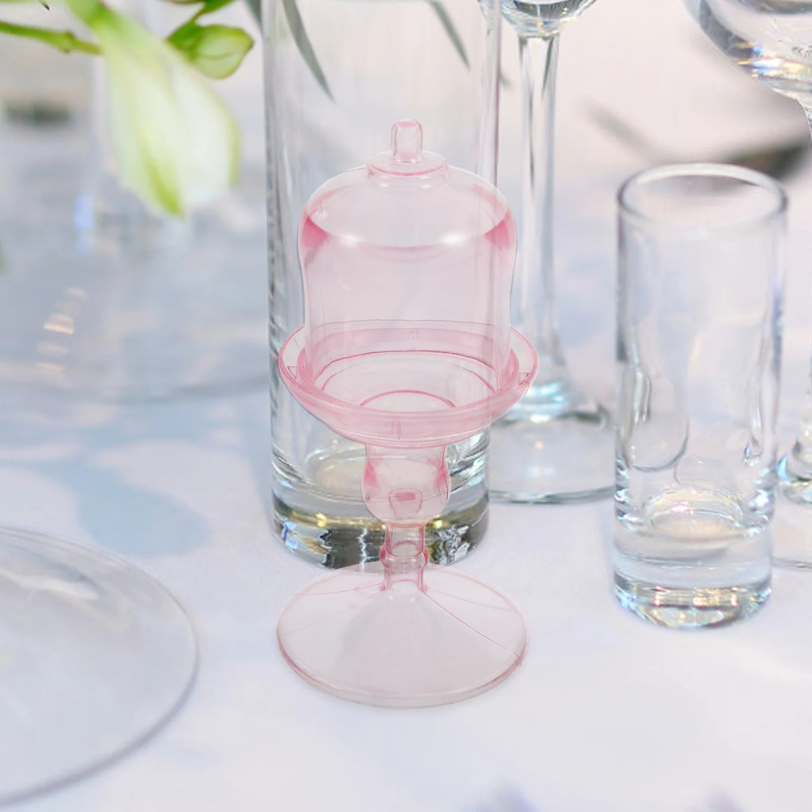 

10 шт., коробка для демонстрации сладкого десерта, поднос для конфет, гладкая поверхность, долговечное использование для украшения свадебной вечеринки, мини-шоколад