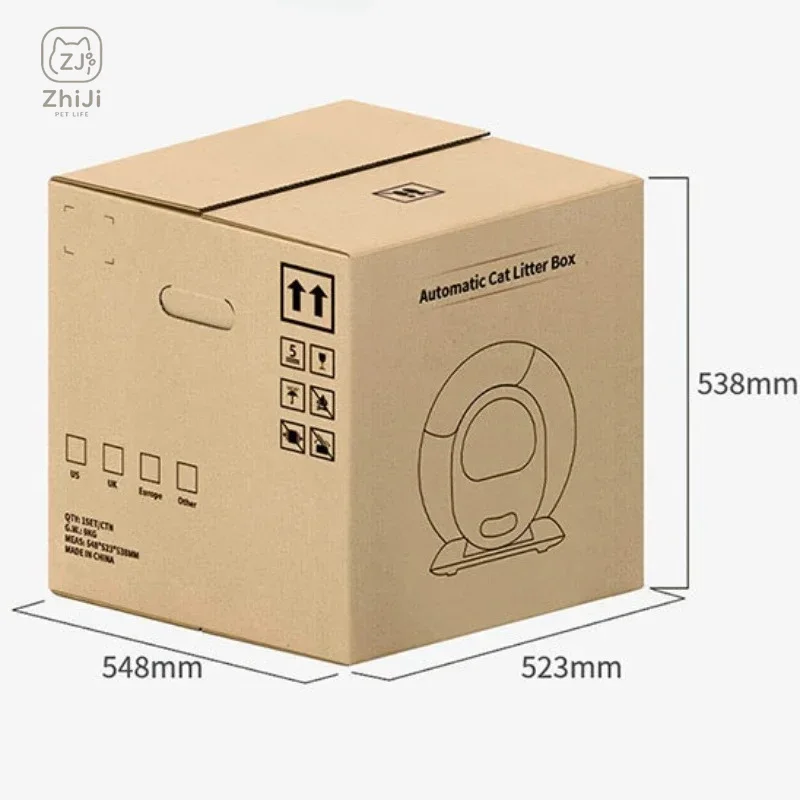 Pet Smart Cat Litter Box Fully Automatic Cleaning Large Fully Enclosed Deodorizing and Splash-proof Electric Cat Toilet view 5