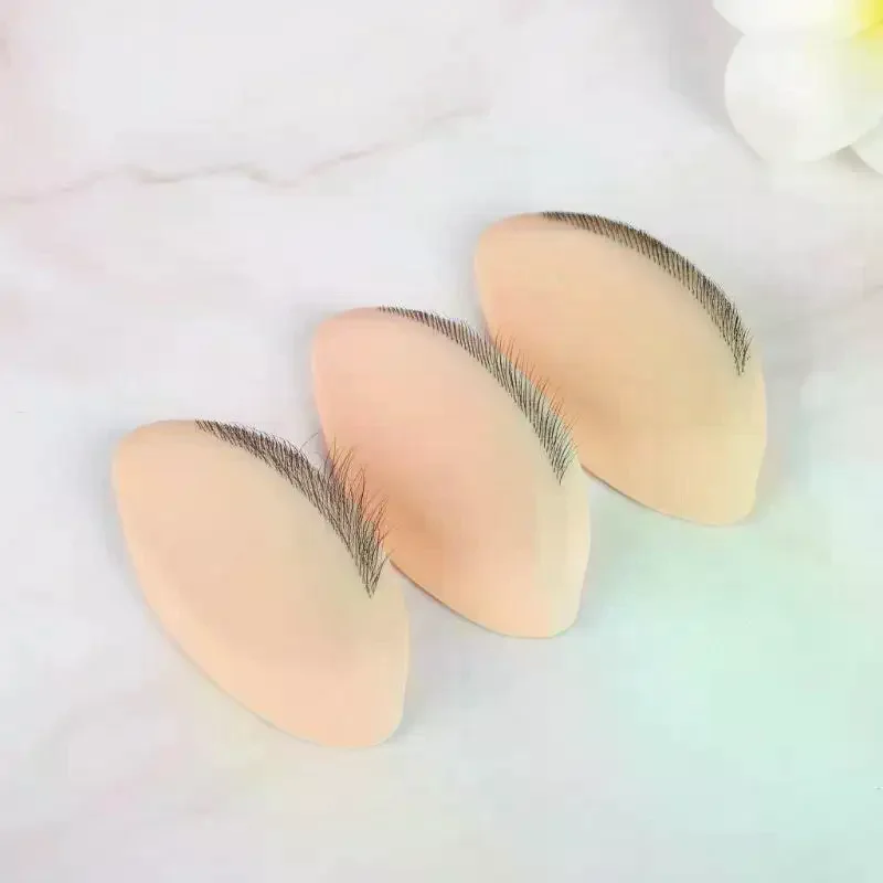 1 قطعة نموذج سيليكون لممارسة الرموش مع ملحقات رمش واقعية ، أداة تمديد الرموش للتدريب قابلة لإعادة الاستخدام #4