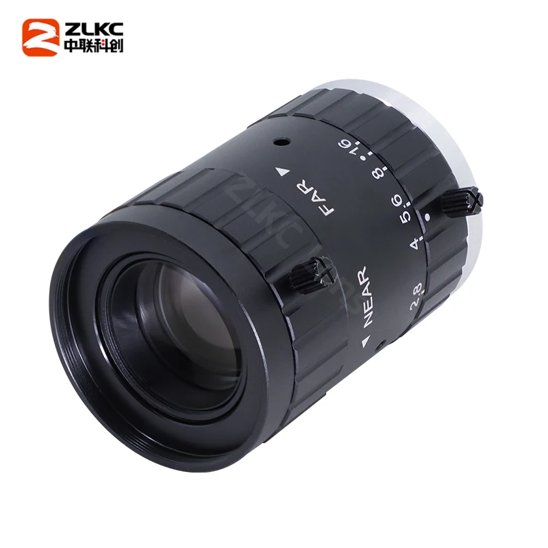 رؤية آلة التشويه المنخفض بتركيز ثابت ، كاميرات صناعية ، عدسة بصرية ، عدسة مثبتة على C ، مستشعر CMOS ، F2.8 ، 2 ، 3 بوصة ، 5 ميجابكسل ، 50 دولارًا