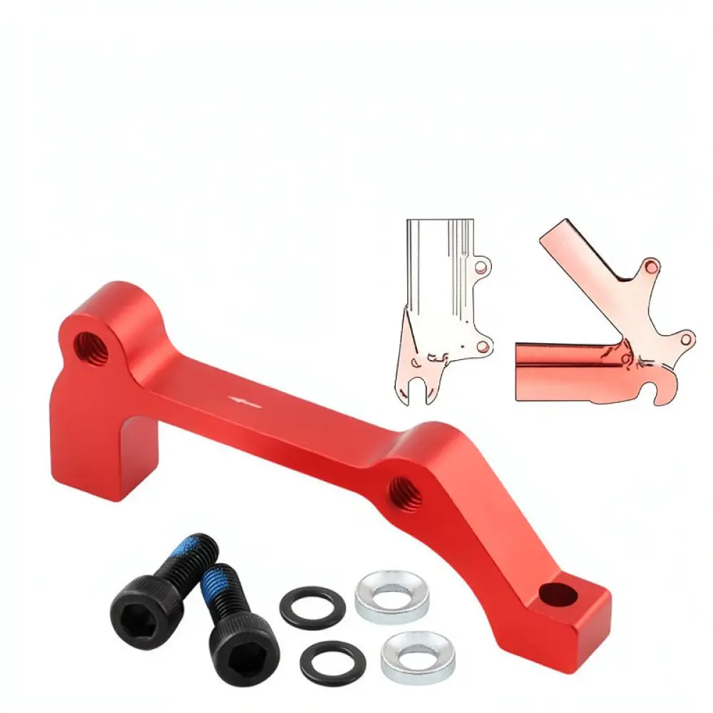 For MUQZI MTB Disc Brake Adapter Aluminum Alloy Rotor Mount Caliper Conversion Base Bicycle Cycling Repair Upgrade Part