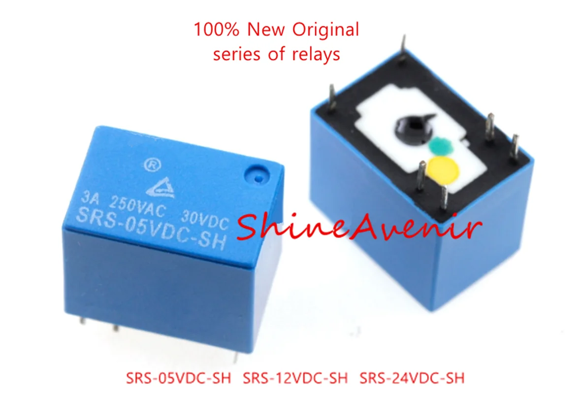 15pcs SRS-05VDC-SH  SRS-12VDC-SH  SRS-24VDC-SH  SLA-S-105DMJ  SLA-S-112DMJ  SLA-S-124DMJ  SRIH-12VDC-SH-C  100% original relay