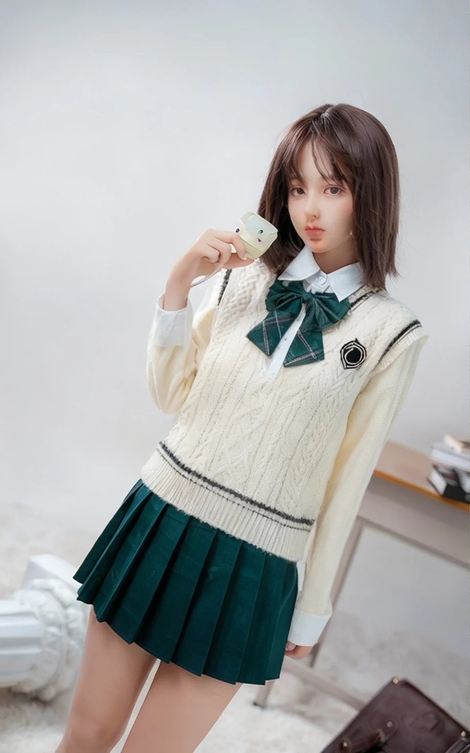 1:1 realistische kunstfiguurpop, full-body TPE-skeletmodel, willekeurig haarcadeau – ideaal Black Friday- en kerstcadeau voor volwassenen