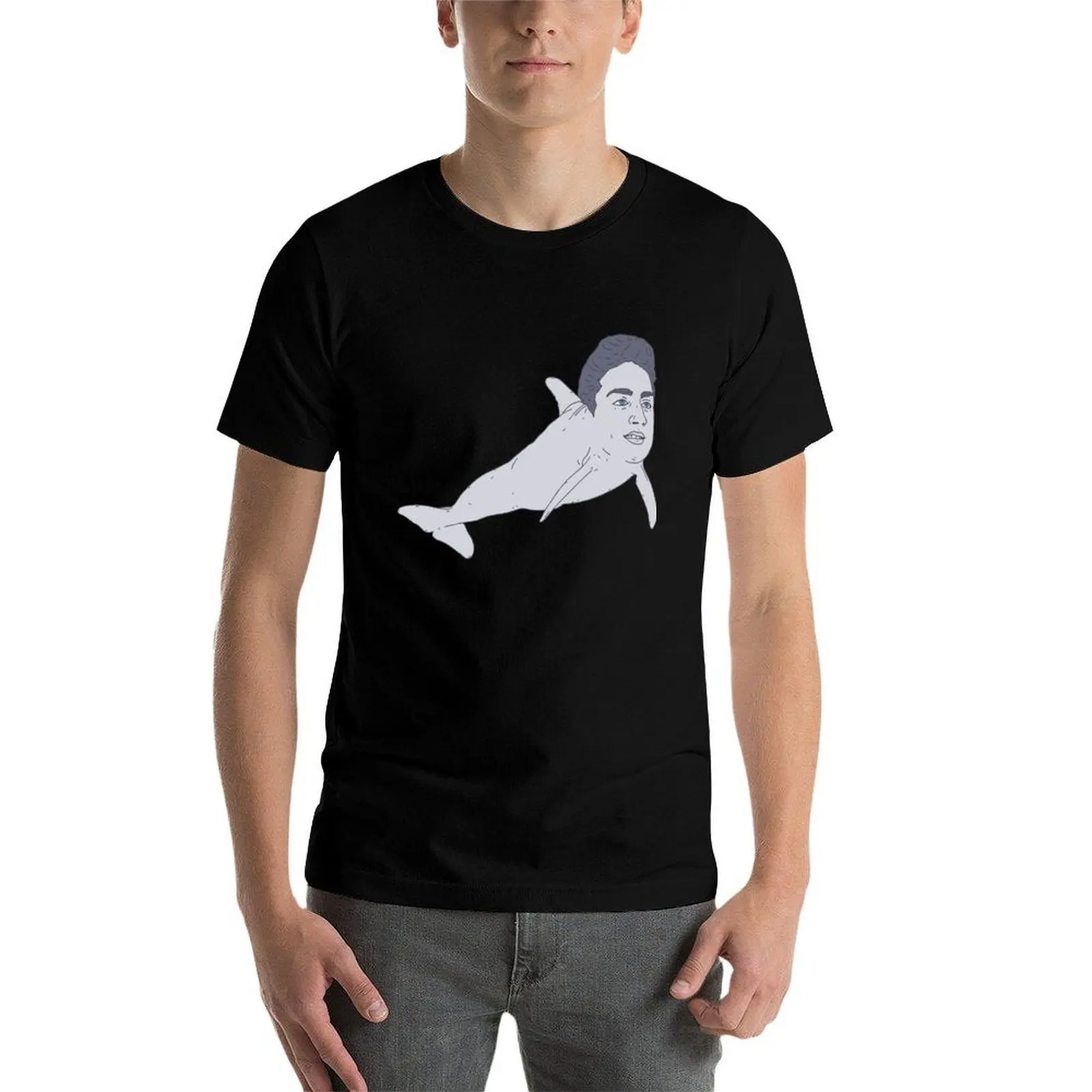 

Danny Gonzalez - Dolphin Man - Canny Valley T-Shirt man t shirt summer t shirt for man 100 percent cotton T-Shirt