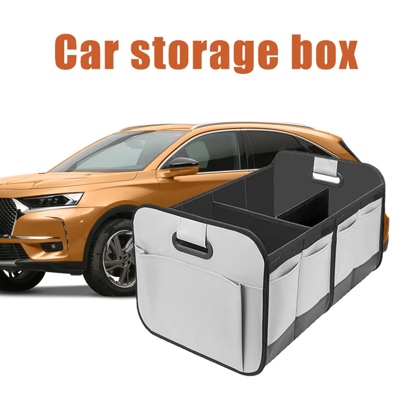 

Car Storage Box, Trunk Storage Box, Oxford Cloth Storage Box, Large Capacity, Foldable For BYD Dolphin For Honda Accord For VW