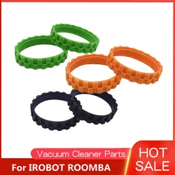 Шины для IROBOT ROOMBA, колеса серии 500, 600700, 800 и 900,E5,I7 +,S9,IROBOT 676980698, противоскользящие аксессуары IROBOT roomba