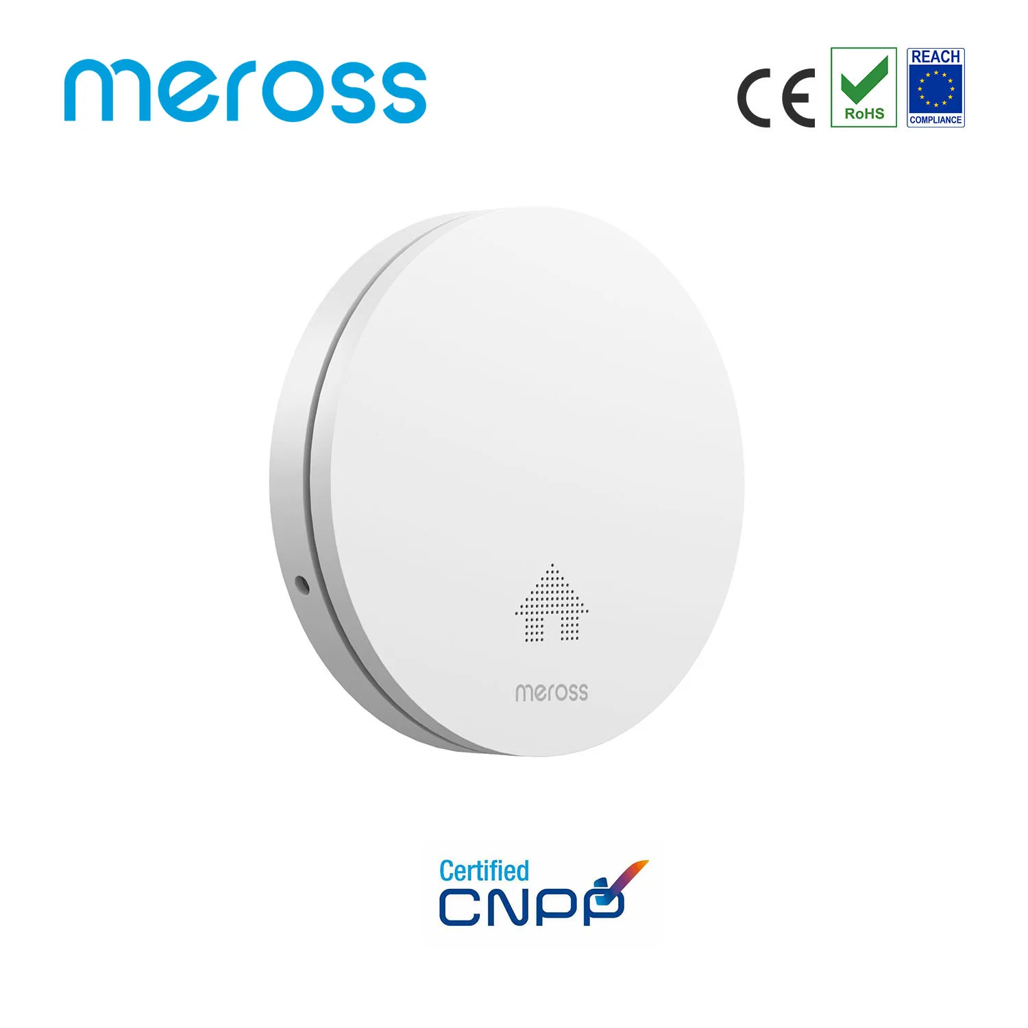 

Meross Smart Smoke Alarm Fire Detector Sensor 85 DB Gas Sensor High Sensitivity Safety Prevention Sensor Smart Life