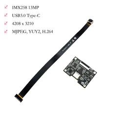 4K 13MP HD USB3.0 Type-C Camera Module IMX258 Sensor AF/FF H.264 UVC plug and play