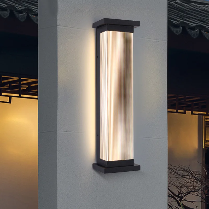 

Outdoor Waterproof Wall Lamp Villa Corridor Courtyard Light External Wall Garden Gate Column Indoor Terrace Ceiling Chandelier