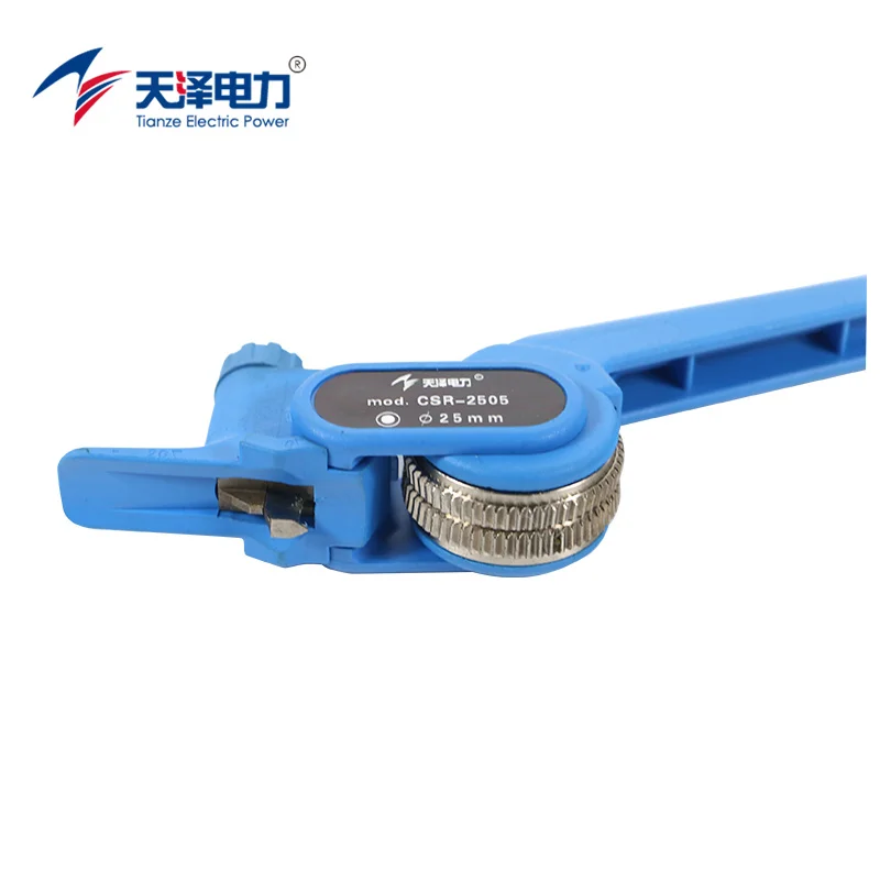 CSR-2505 Power Cutter Stripping Tool Industrial DIY Grade Outer Sheath Strip Cable Jacket Stripper with OEM & ODM Support