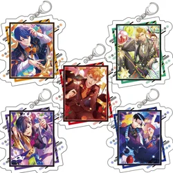 Loen Anime Peripheral Store Obey Me! Asmodeus Asmodeus Mammon Lucifer AcrylicKeychain Pendant Ornamen Fans Charm Gifts About 6cm