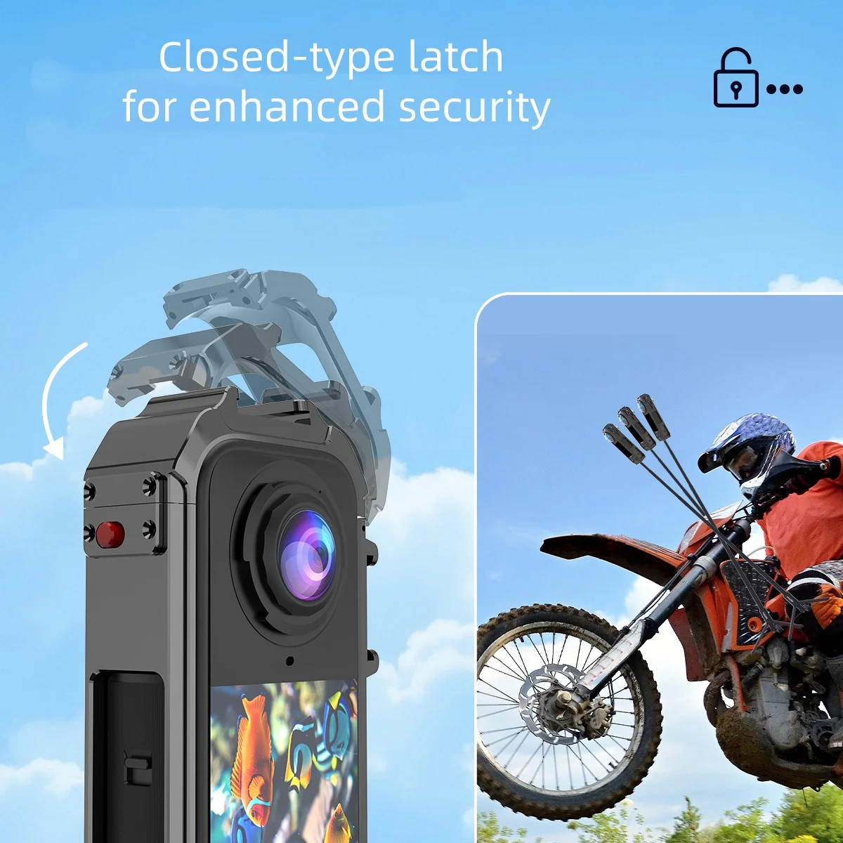 

Aluminum Alloy Protective Case for Insta360 X4 Air Camera Camera Frame Protective Accessories