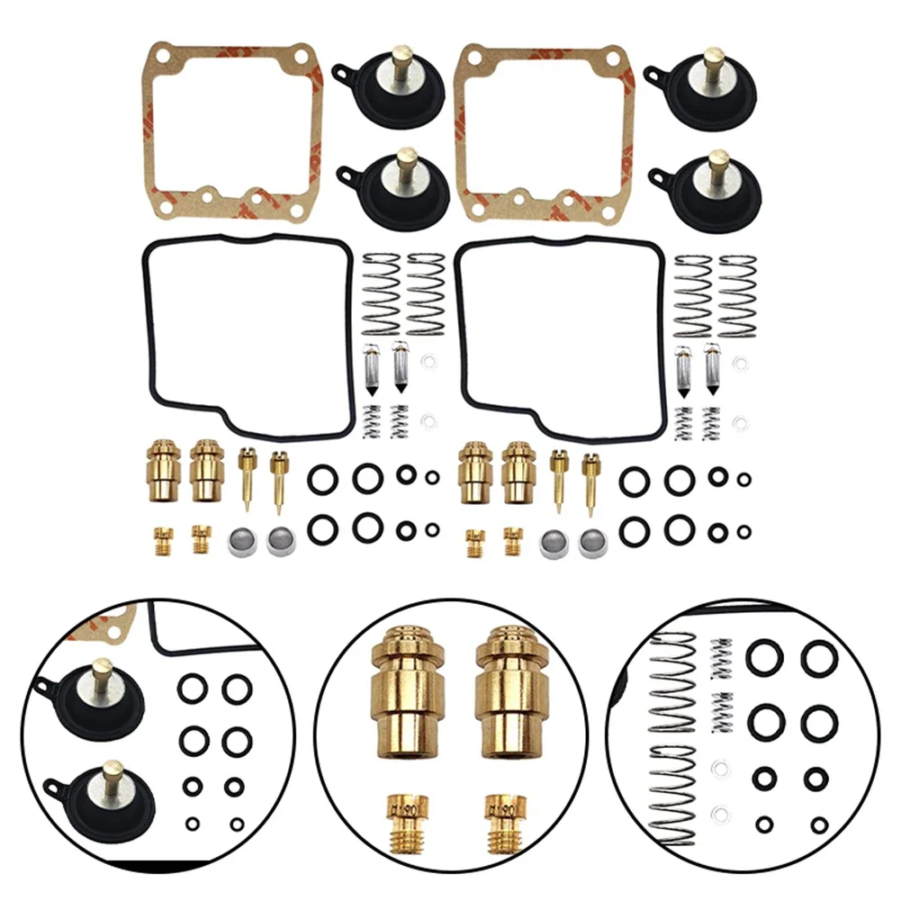 2 Set Motorcycle Carburetor Repair Kit For Suzuki Intruder 800 And 1400 For Marauder 800 VZ800 Carburetor Repair Kit