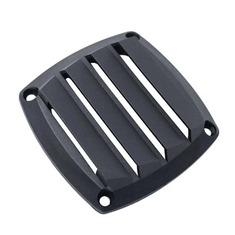 Nylon Marine Boat Air Vent Strong Wind Exhaust Fan Louvered Ventilator Grille Square Resistance Grill Ventilation Ducting Car