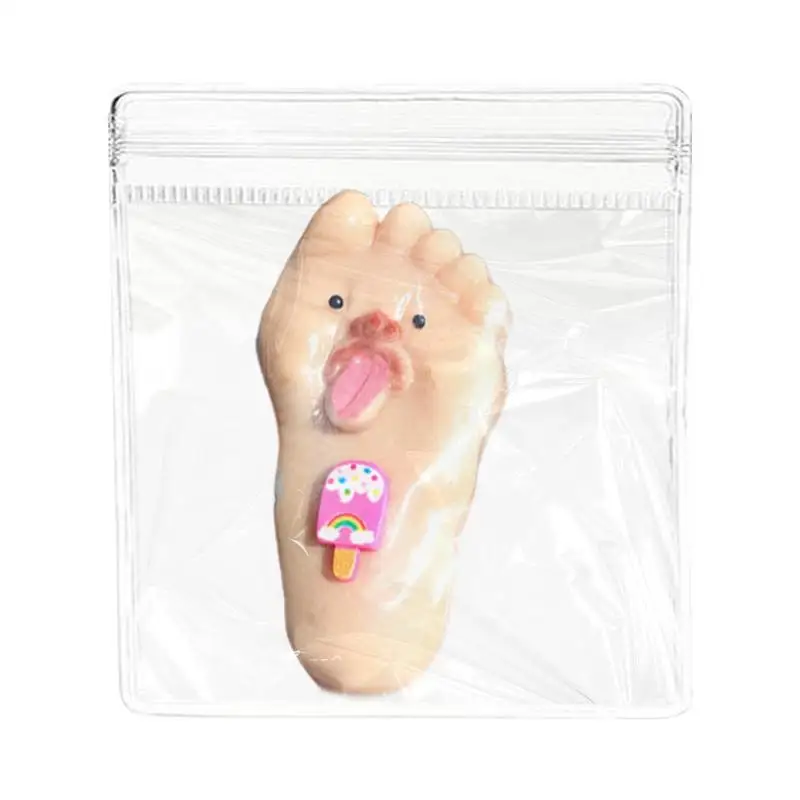 Balle anti-Stress Squishy pour gros pieds, jouet amusant à rebond lent, anti-Stress, balle d'aération, jouet sensoriel à presser, cadeau d'anniversaire