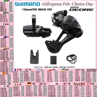 SHIMANO NUEVO DEORE Di2 SW-M6250 RD-M6250 SGS 12 velocidades Bicicleta de montaña inalámbrica con cargador EC-DN100, piezas originales para bicicleta