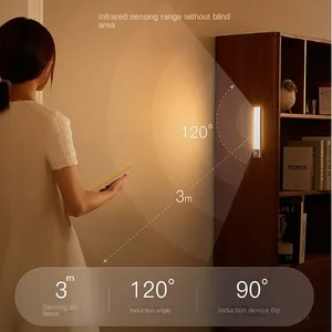 Ultra -Thhin -Erkennungslicht, USB -Smart -Ladung, Displayschrank, Küchenschrank, Verdunkelung, Mensch, 1PC 12 Hauptverkaufs Banco Shoeira Exterior - №1