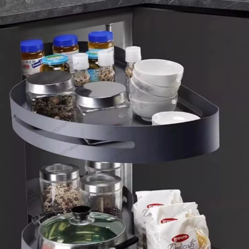 

Type Small Monster Corner Cabinet Storage Kitchen Corner Pull Basket Cabinet Corner Rotating Basket Kitchen Cabinet Drawer