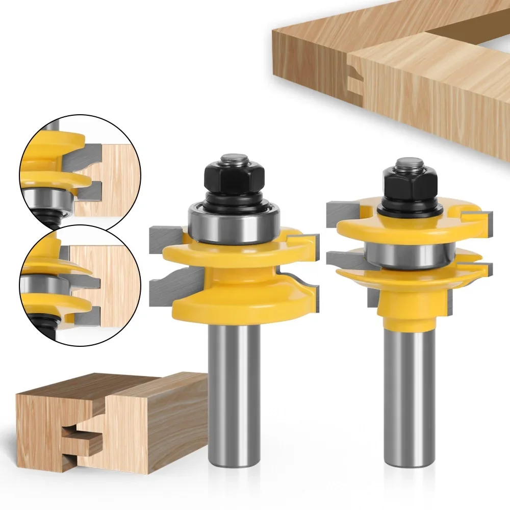 Juego de 2 uds de vástago de 12mm y 1/2 