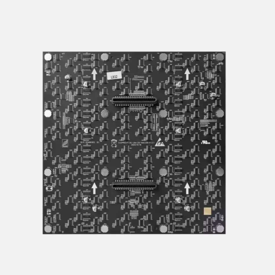 عالية الجودة P1.25P1.56P1.95P2.6P2.976P3.91 داخلي SMD LED عرض خزانة التلفزيون حجم 500x500 مللي متر لوحات فيديو صندوق شاشة LED