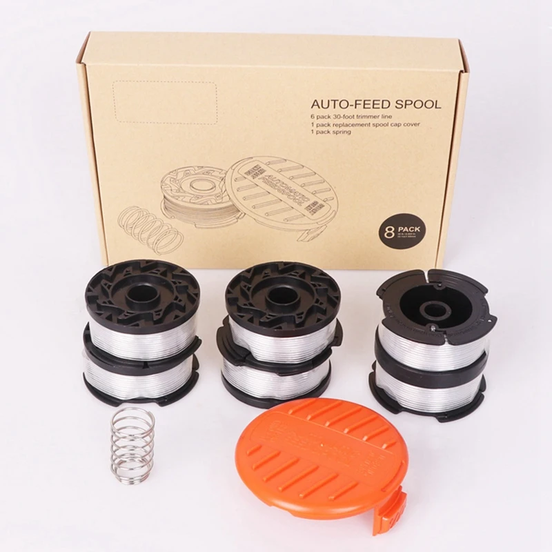 Mowing Rope for Black + Decker, Mowing Rope, AF-100-3ZP Spool, Lawn Trimmer