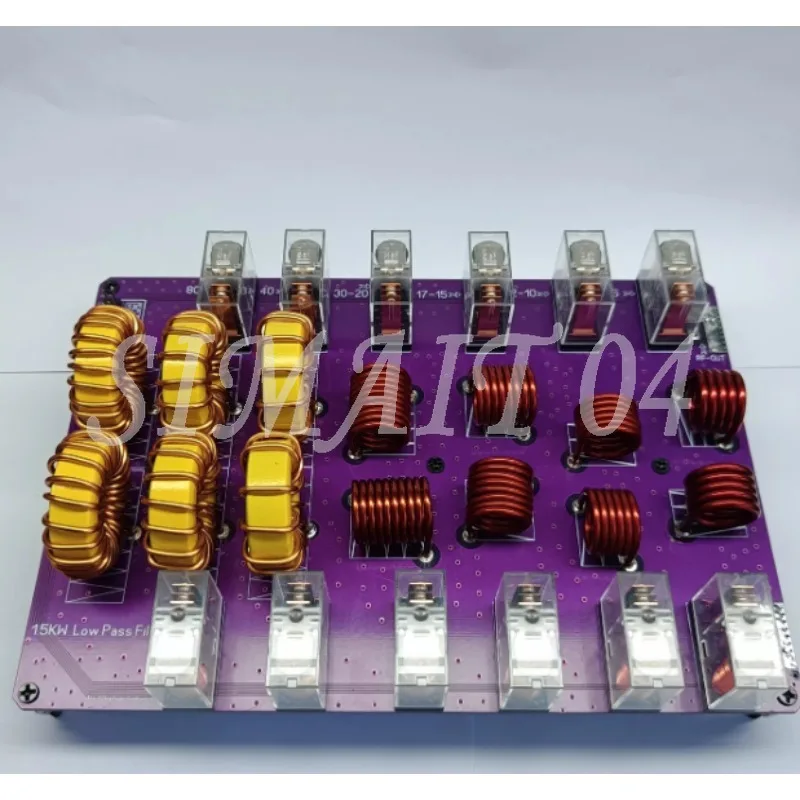 HF Low Pass Filter 10 Band High Power Low Pass Short Wave SSB Radio