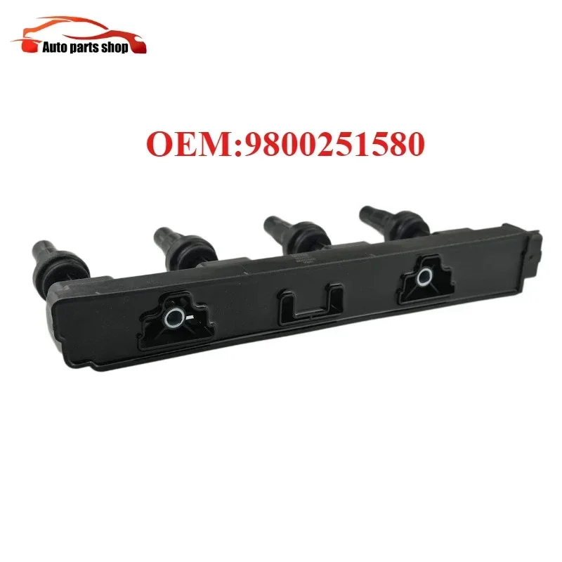 

9800251580 Ignition Coil for CITROEN C-ELYSEE 2012- C4 AIRCROSS 2010- PEUGEOT 301 2012- PEUGEOT 308 II 2013- OEM:98002-51580