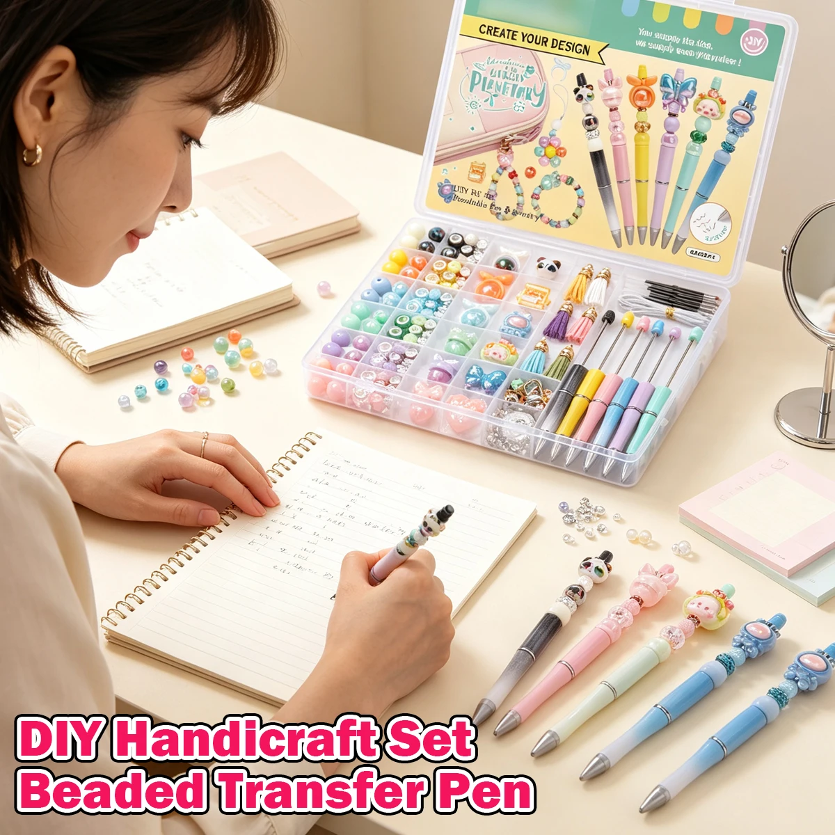 1set-bag-diy-beadable-pens-and-friendship-bracelet-set-multicolor-plastic-beadable-ballpoint-pen-diy-craftable-pen-set-for-adult