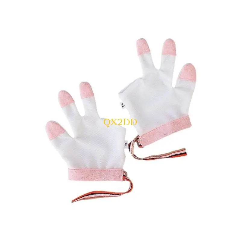 QX2D Guantes protectores multiusos para manos infantiles contra daños por masticación uñas 2 uds