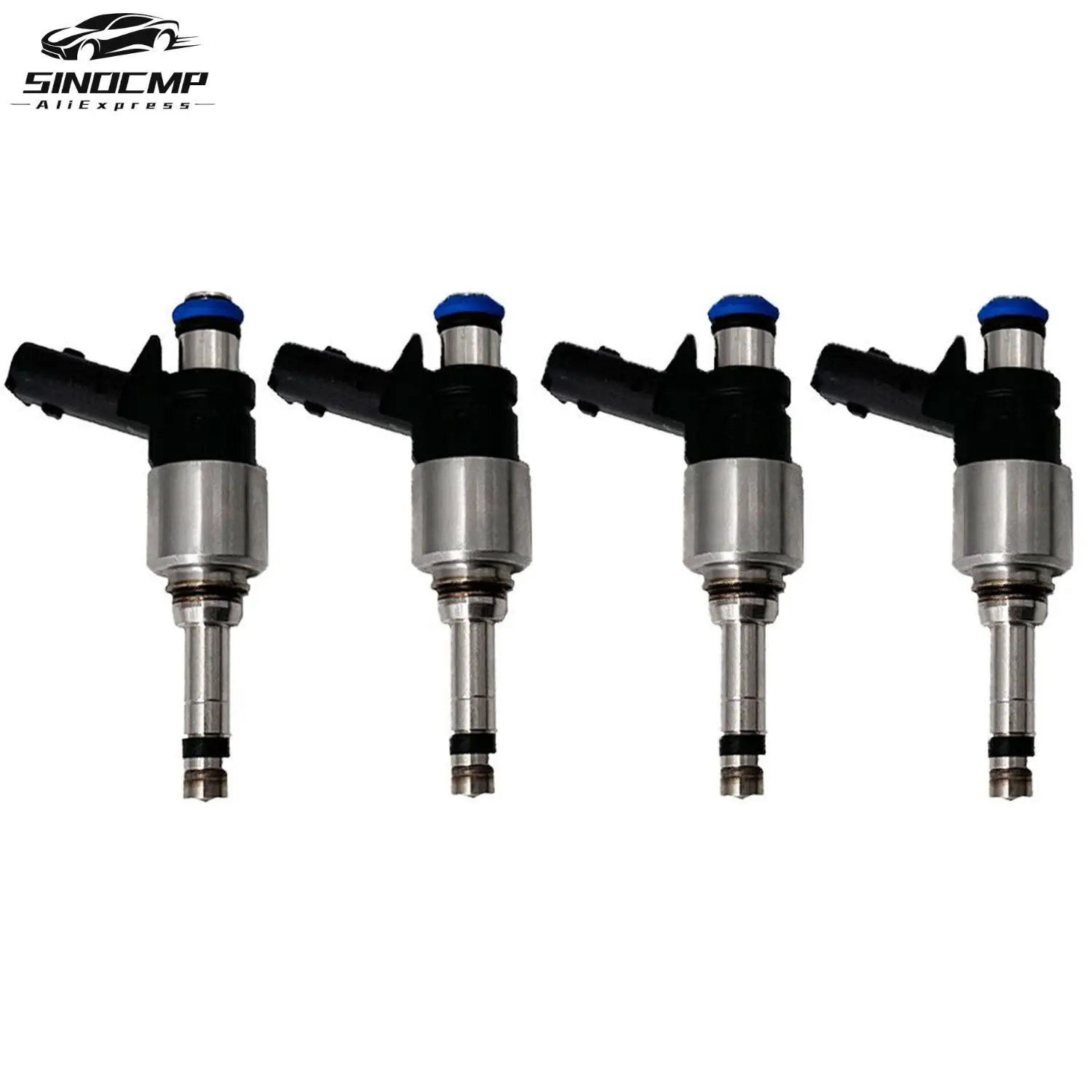 

4Pcs Common Rail Fuel Injectors 35310-2B350 For Hyundai Elantra Kona Sonata Veloster KIA Soul K5 Optima Turbocharged Engine