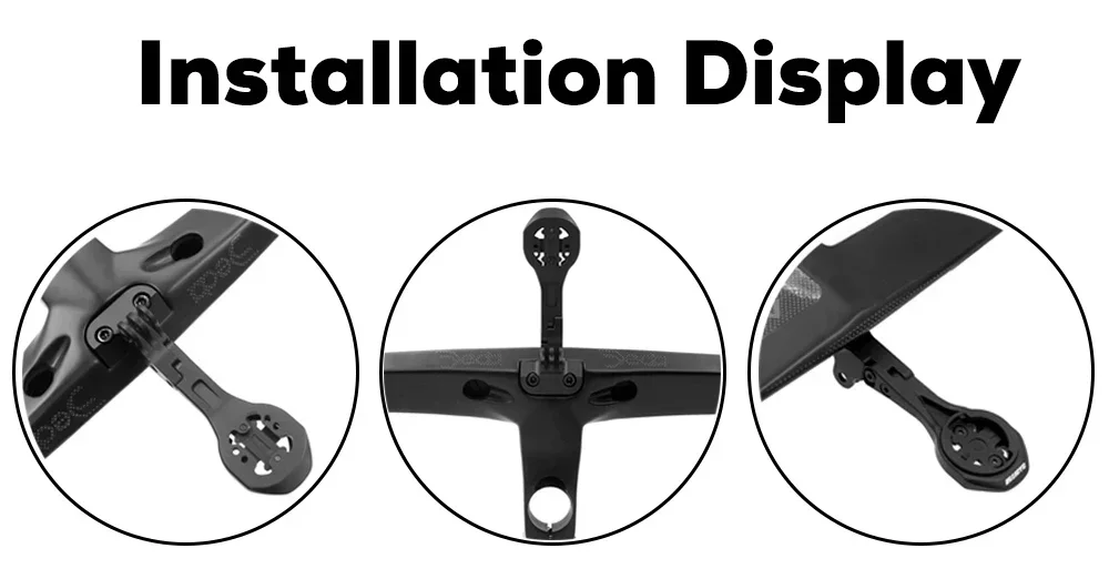 Out-Front-Aluminium-Computerhalterung für Deda ALANERA, integrierter Lenker, kompatibel mit GPS/Garmin/Bryton/Wahoo, unterstützt 1050 – Detail 9