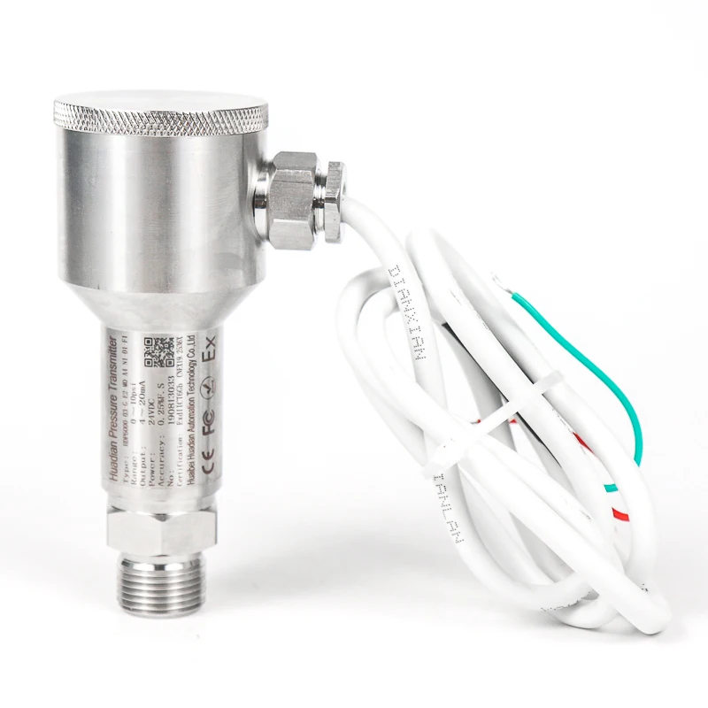 4-20mA Explosion-Proof Pressure Sensor For Water Gas Tank G1/4 External Thread