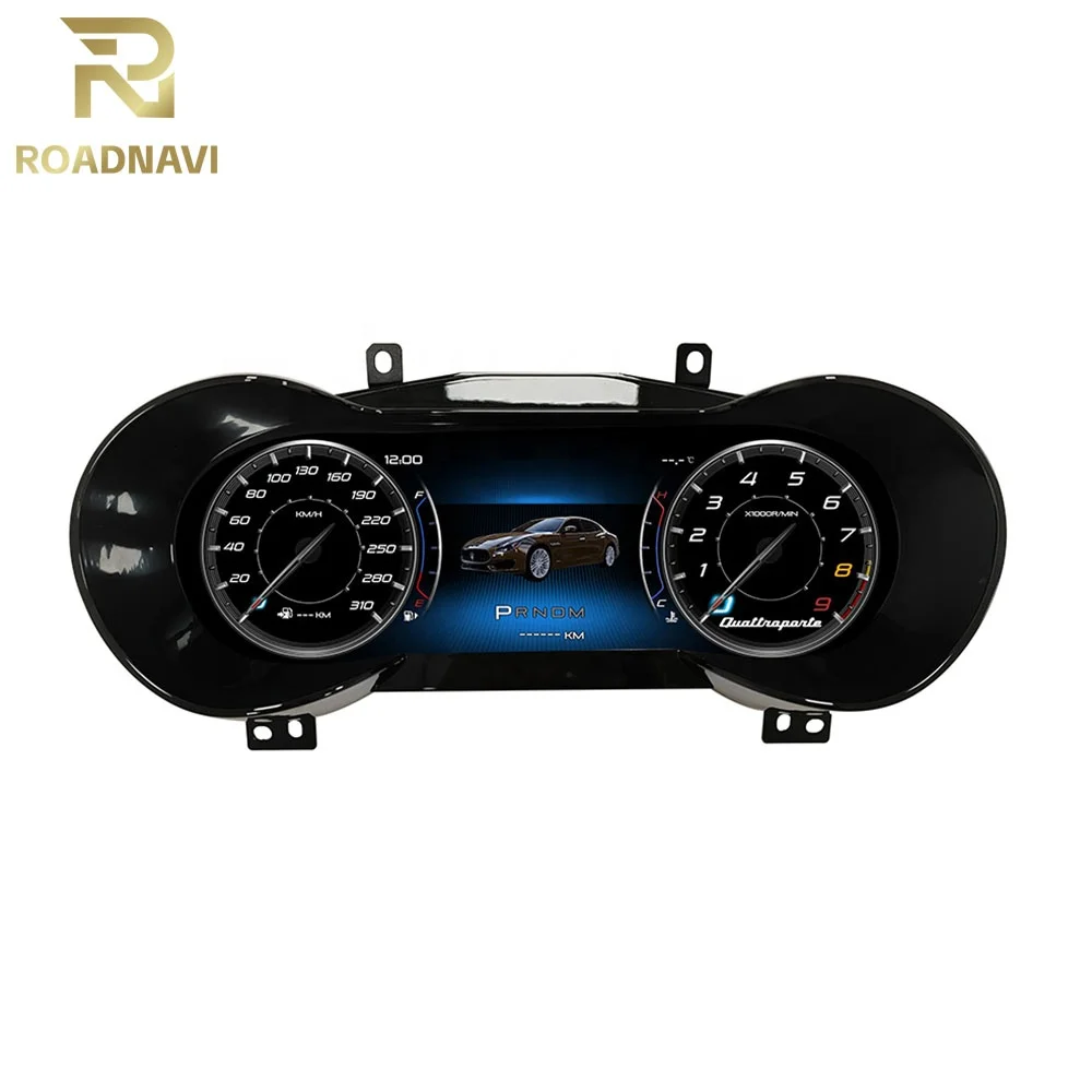 

12.3'' Автомобильная приборная панель RoadNavi для Maserati Levante 2016-2023, Автомобильный спидометр AR