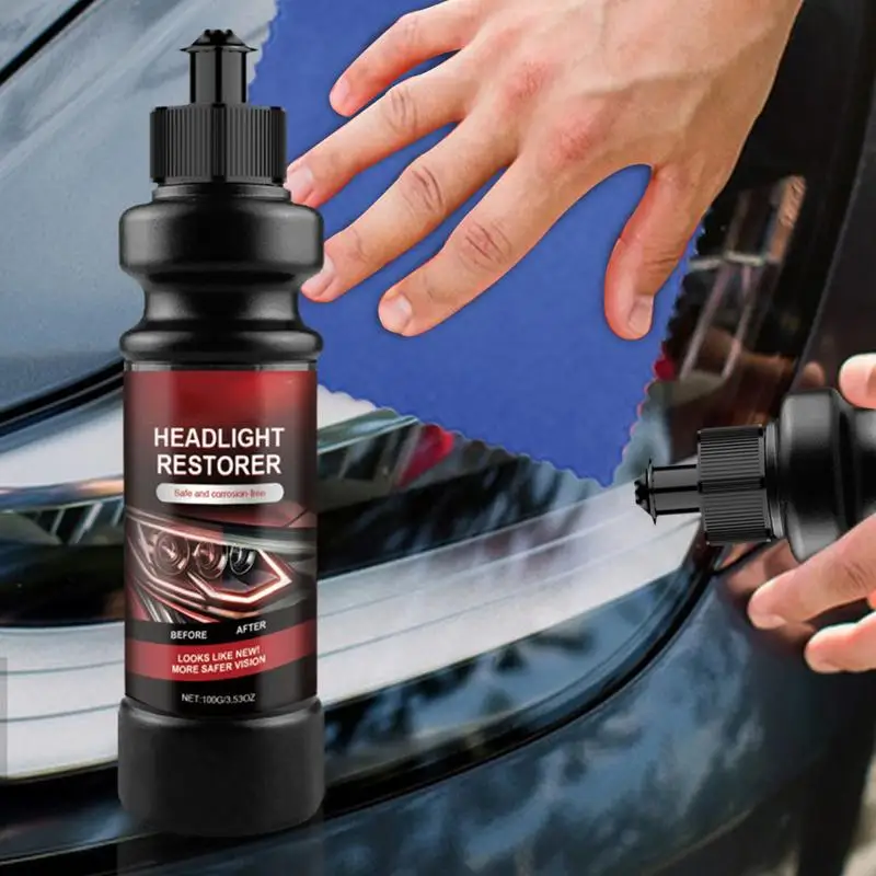 Auto Headlight Restoration Cream Car Headlight Cleaning Repair Paste Professional Formula Restoration Cleaner For Truck