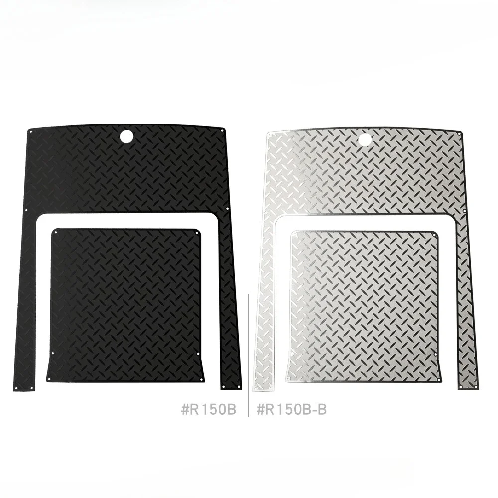 محاكاة ورقة الزخرفية المركزية للزجاجة المعدنية لملحقات 1/10 RGT EX86190 المنقذ LC76