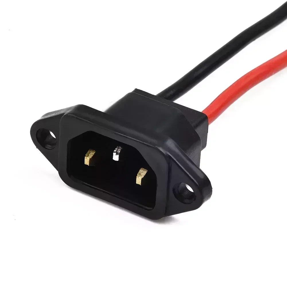 SPORTFUNSF سكوتر كهربائي شاحن بطارية ميناء مع 3 دبوس موصل قابس مقبس متفرع ل E-الدراجة الإلكترونية سكوتر شاحن ميناء أجزاء P #5