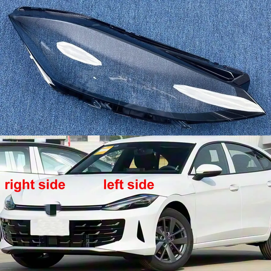

For Volkswagen VW Lamando 2026 Headlamp Cover Headlight Transparent Lens Lamp Shell Masks Plexiglass Replace Original Lampshade
