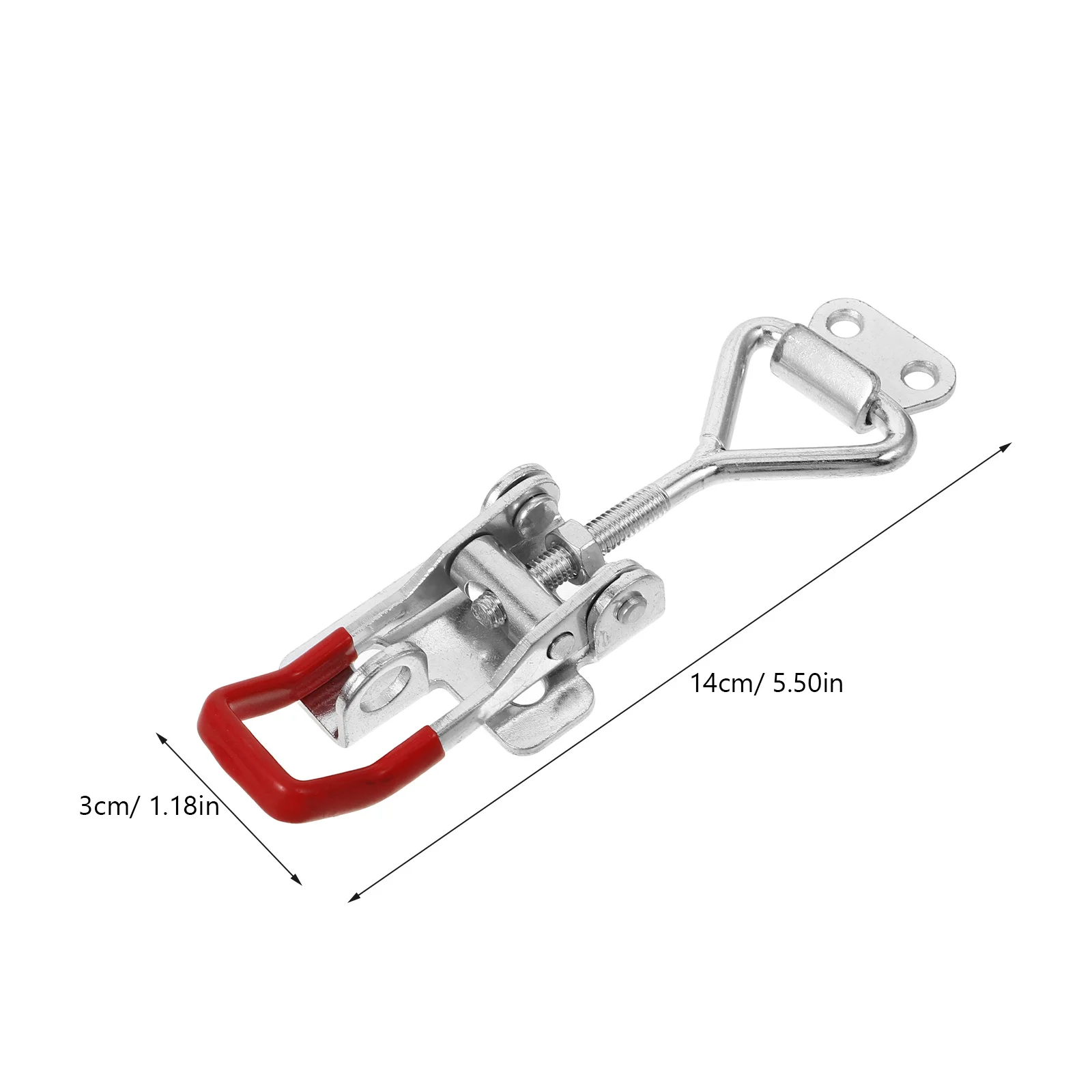 ตัวล็อคประตูรถพ่วงแบบเหล็กสำหรับประกอบตัวล็อค อะไหล่ประตูรถพ่วงบรรทุกสินค้า อุปกรณ์เสริมรถบรรทุก