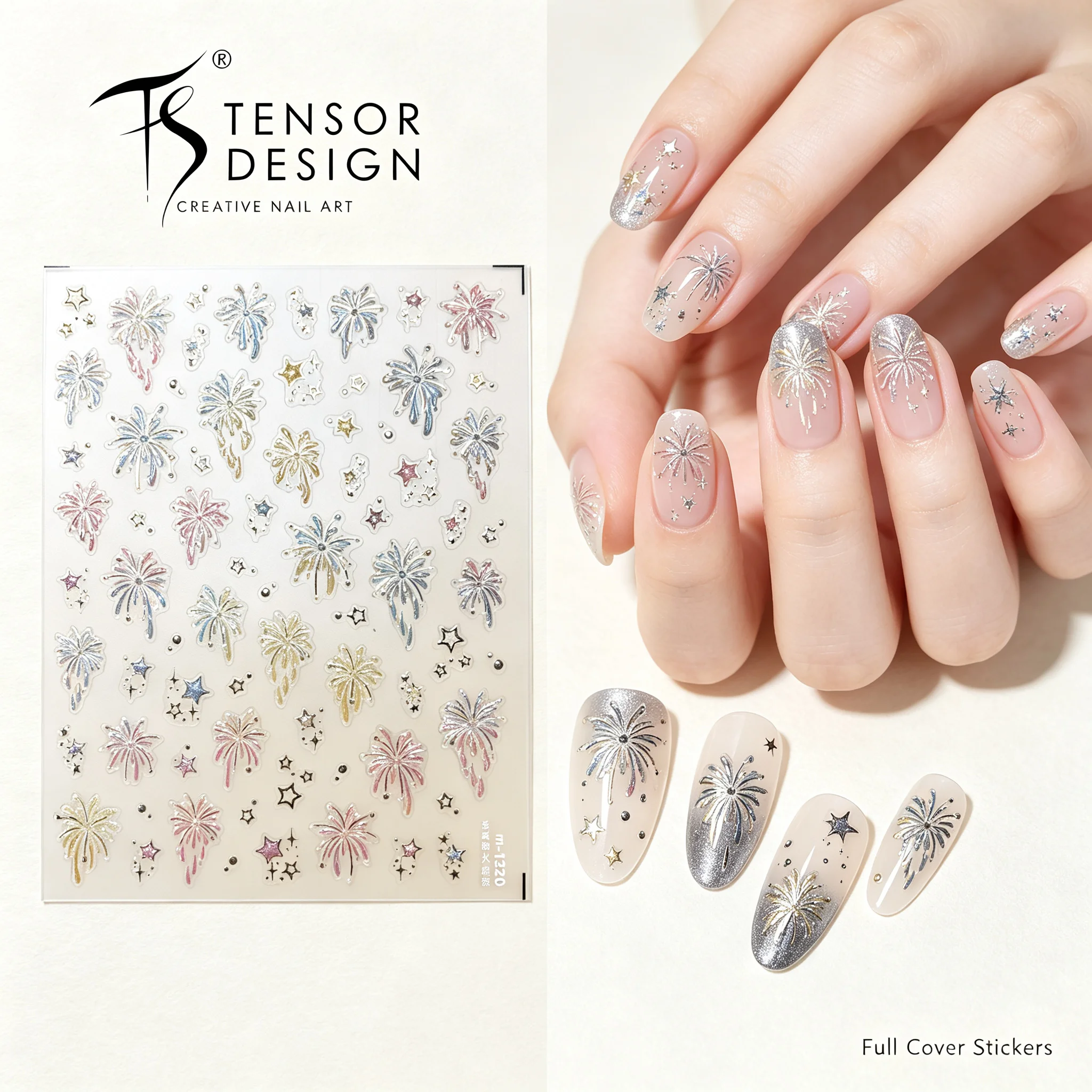 Autocollants 3D pour ongles TE - Nail Art Elegan avis et prix