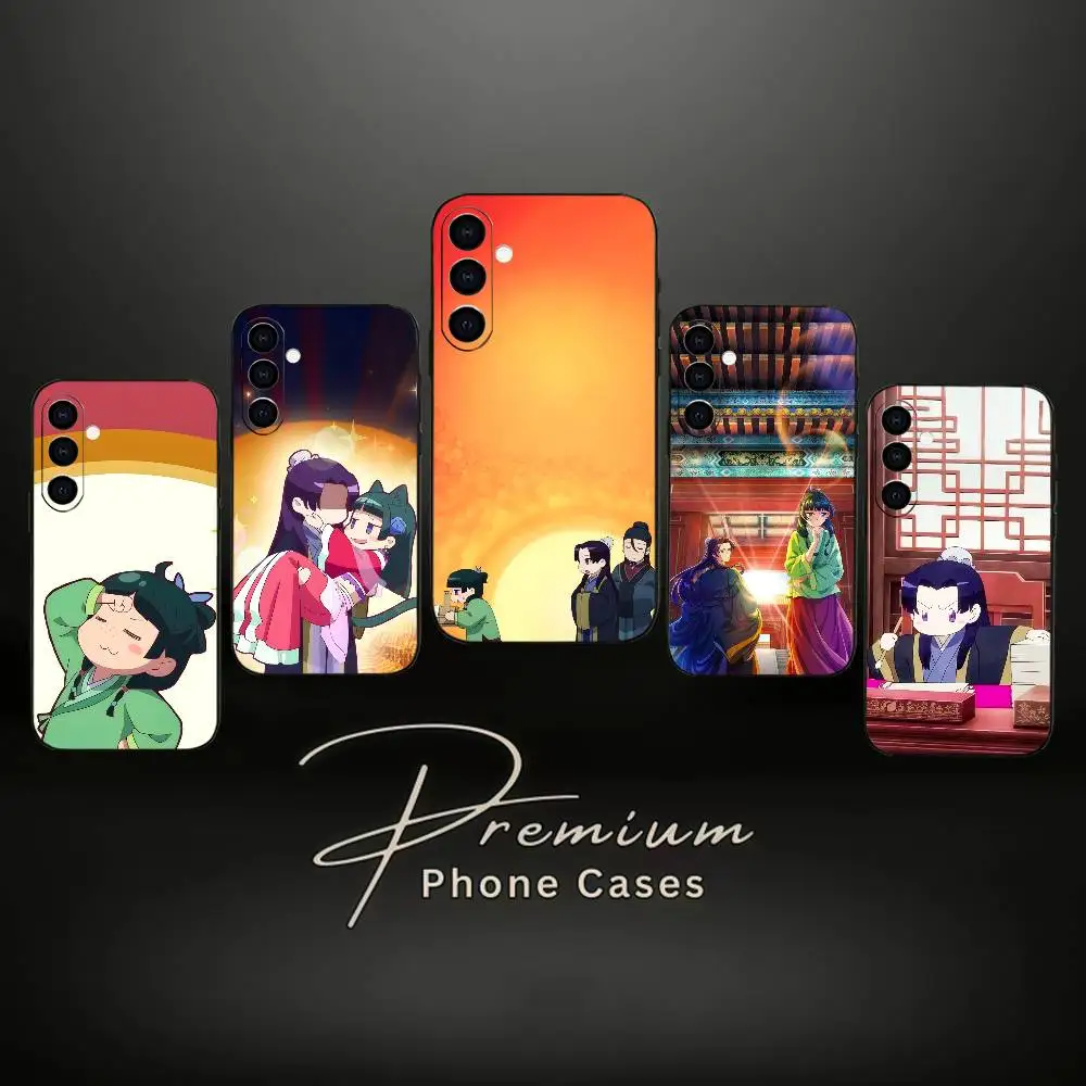 

The Apothecary D-Diaries Maomao Phone Case For Samsung Galaxy A73,A72,A71,A70,A53,A52,A51,Soft Silicone Black Cover