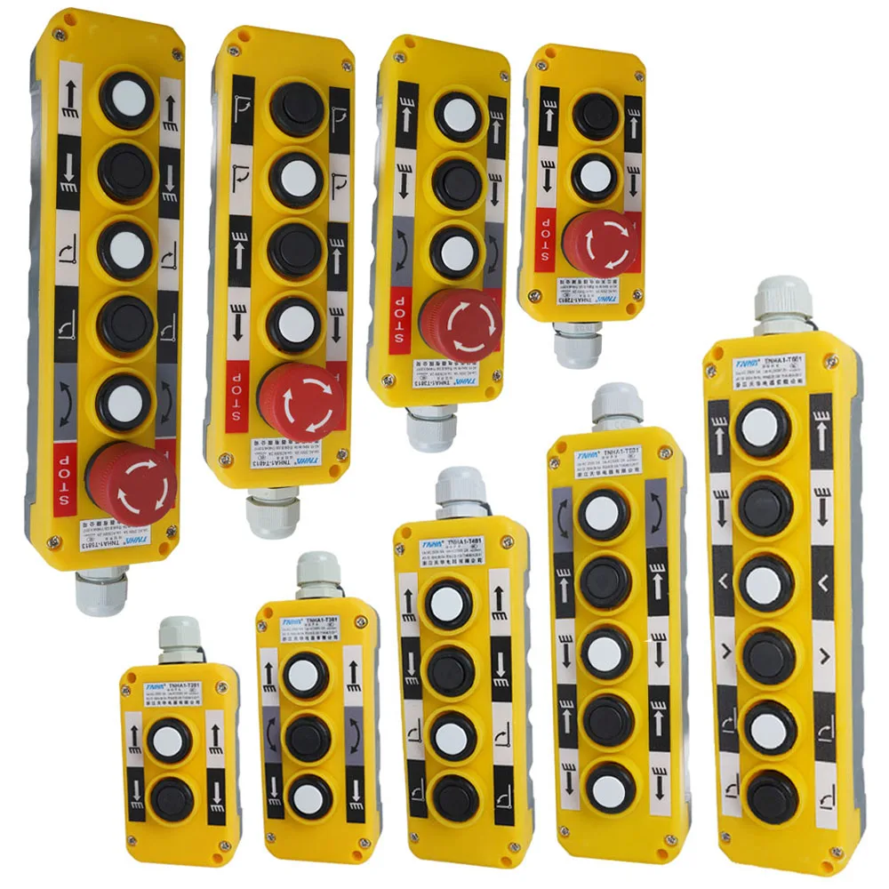 

Водонепроницаемая кнопка аварийной остановки, панель управления безопасностью, два/три/четыре кнопки для Gangbei TNHA1-T281 381 481