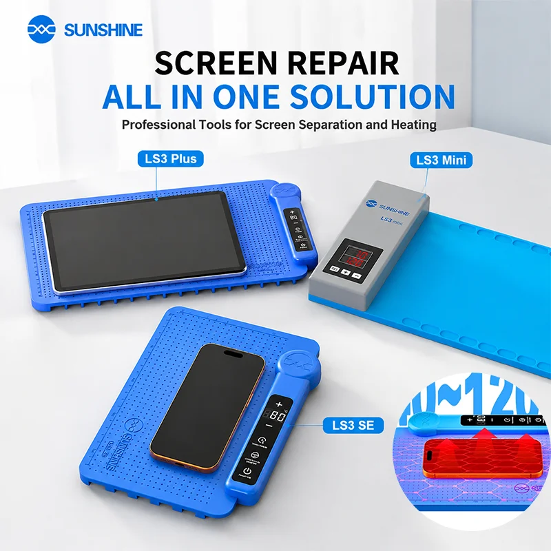 Partition Screen Divider - Нагревательный стол-сепаратор SUNSHINE LS3 для ремонта